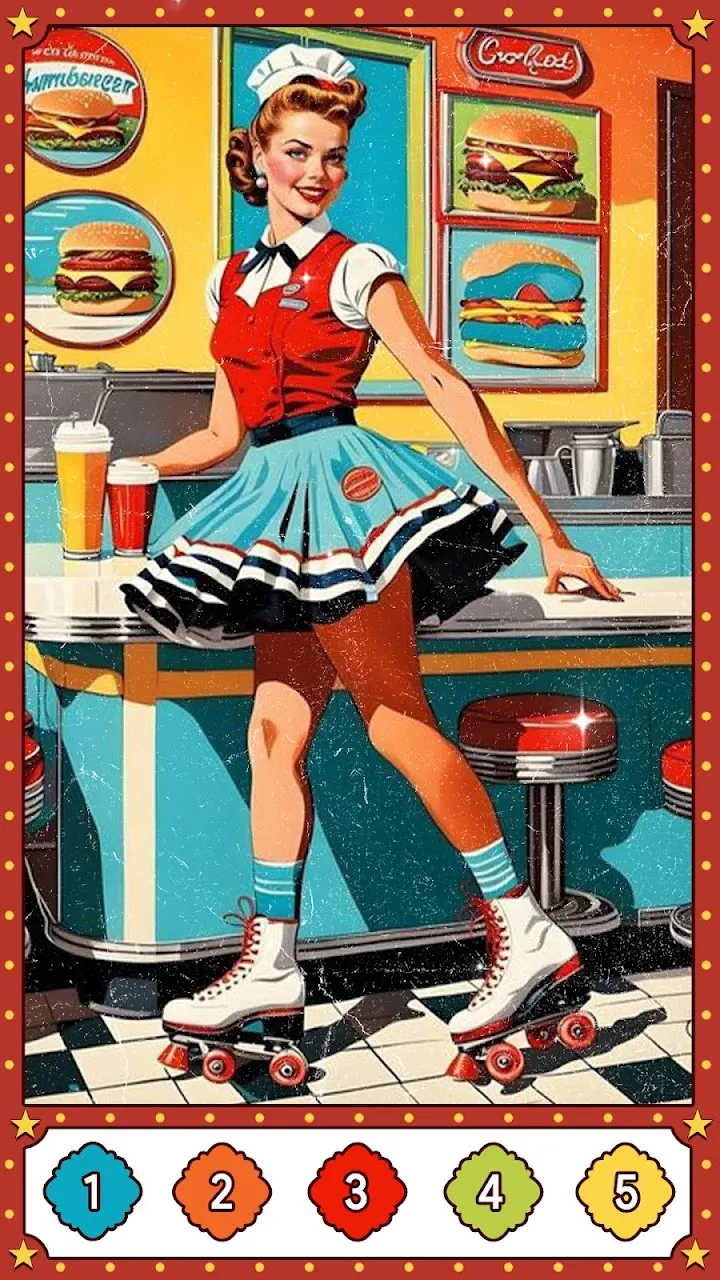Beispielplakat im Stil von PopArt Color